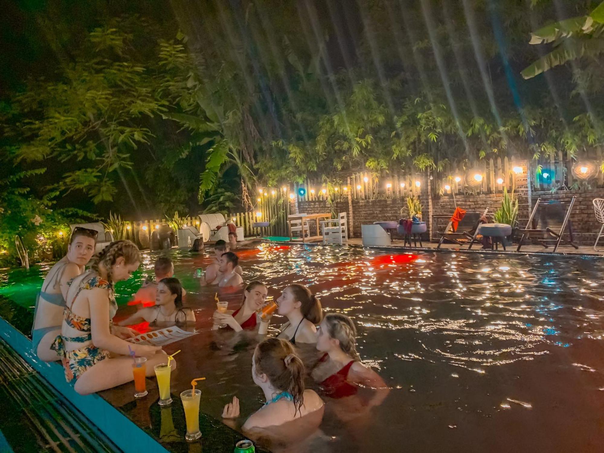 Tam Coc Central Bungalow-Hostel Vu Lam المظهر الخارجي الصورة