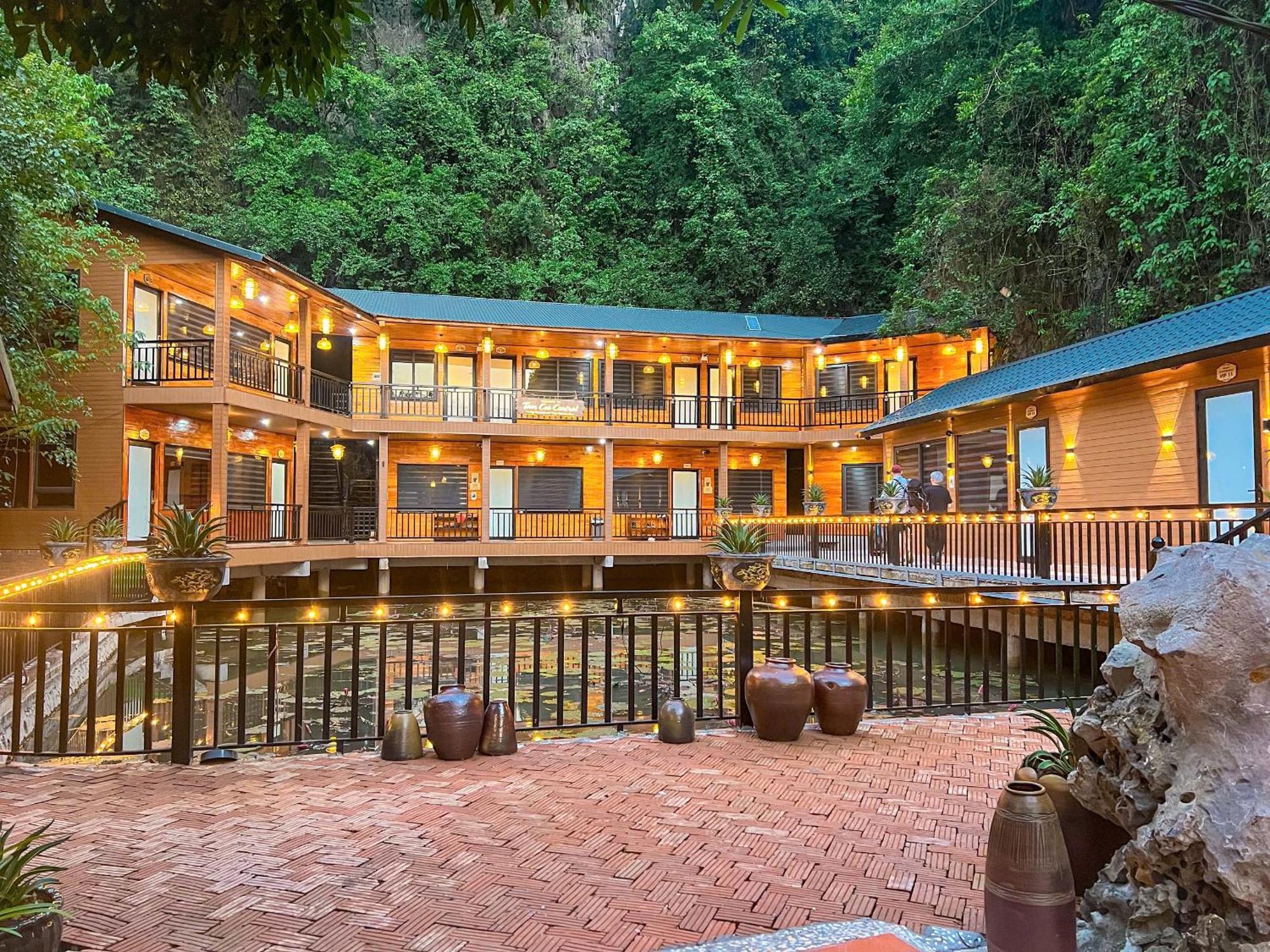 Tam Coc Central Bungalow-Hostel Vu Lam المظهر الخارجي الصورة