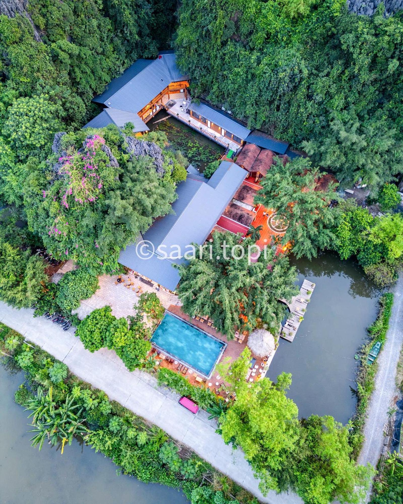 Tam Coc Central Bungalow-Hostel Vu Lam المظهر الخارجي الصورة